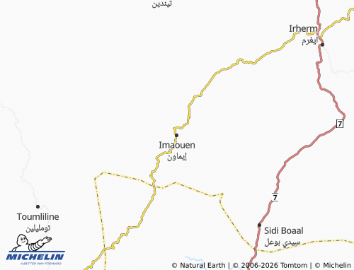 MICHELIN Imawin map - ViaMichelin