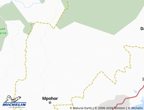 Mapa MICHELIN Manso - ViaMichelin
