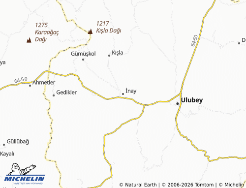 Mappa MICHELIN İnay - ViaMichelin