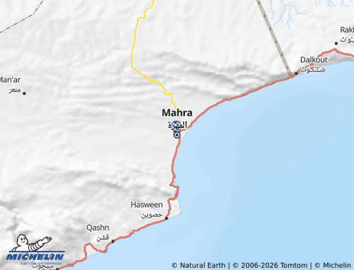 Mapa MICHELIN al-Muhrah - ViaMichelin
