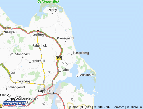 MICHELIN Hasselberg map - ViaMichelin