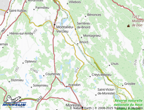 Carte MICHELIN Faverges - ViaMichelin
