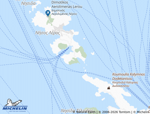 Carte MICHELIN Xirokampos - ViaMichelin