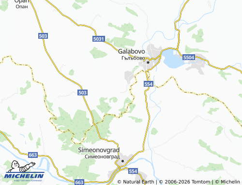 Mappa MICHELIN Musachevo - ViaMichelin