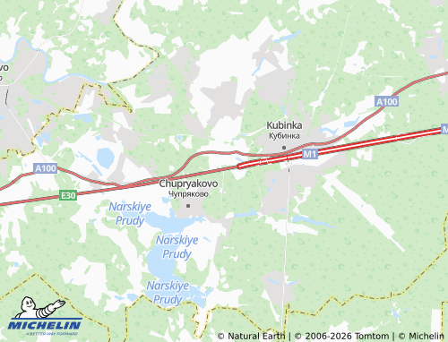 Carte MICHELIN Energiya ST - ViaMichelin