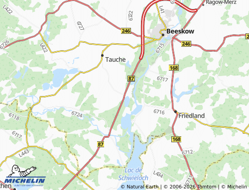 Mappa MICHELIN Ranzig - ViaMichelin