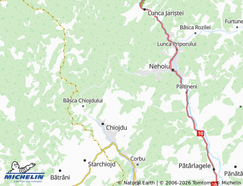 Mappa MICHELIN Cătiașu - ViaMichelin