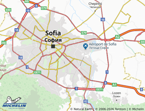 Mappa MICHELIN Rayon Slatina - ViaMichelin