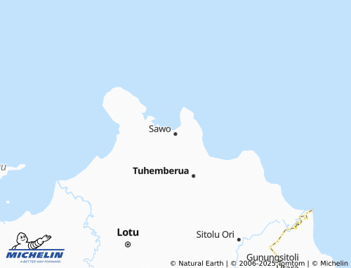 MICHELIN Sawo map - ViaMichelin