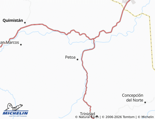 MICHELIN Petoa map - ViaMichelin