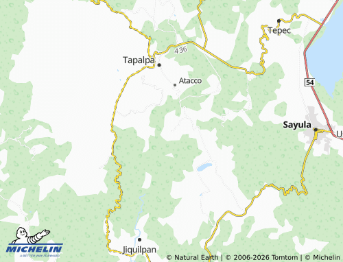 Mappa MICHELIN La Barranca del Refugio - ViaMichelin