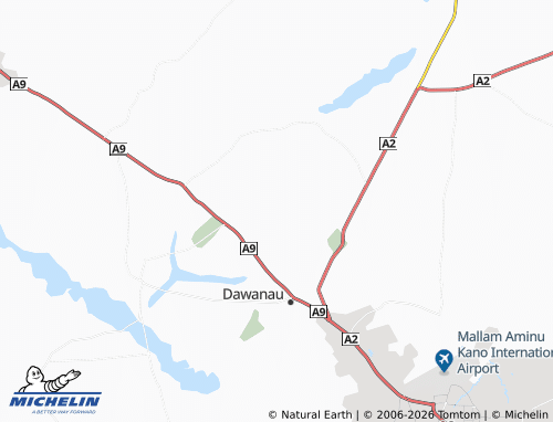 Mappa MICHELIN Babban Ruga - ViaMichelin