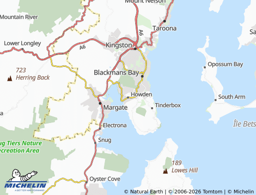 Mapa MICHELIN Howden - ViaMichelin