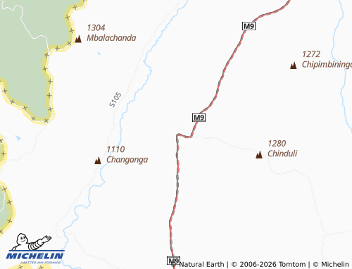 Mappa MICHELIN Chinde - ViaMichelin