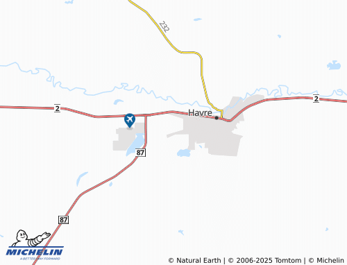Mapa MICHELIN West Havre - ViaMichelin