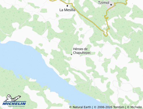 Mapa MICHELIN Héroes de Chapultepec - ViaMichelin