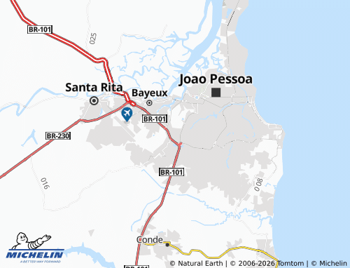 MICHELIN Oitizeiro map - ViaMichelin