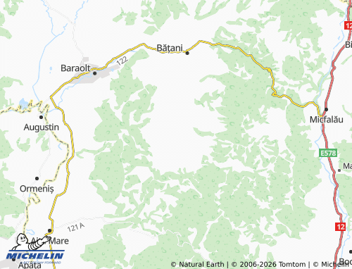 Mapa MICHELIN Aita Seacă - ViaMichelin
