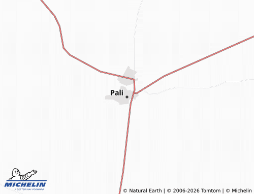 MICHELIN Pali map - ViaMichelin