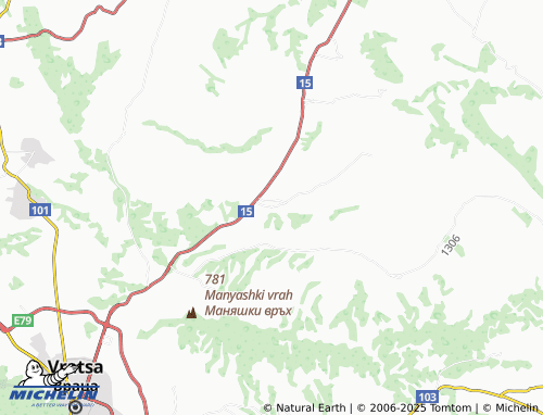 Kaart MICHELIN Mramoren - ViaMichelin