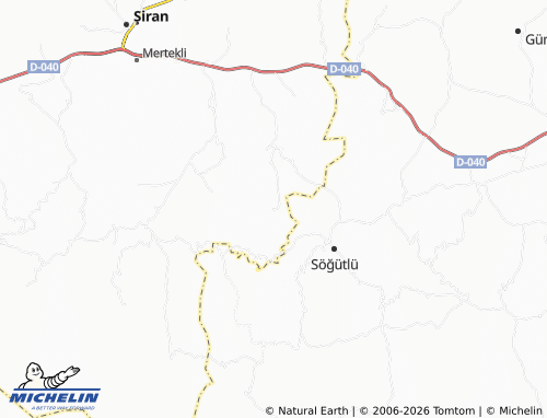 Mappa MICHELIN Susuz - ViaMichelin