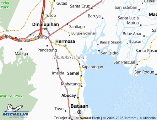 Mappa MICHELIN Orani - ViaMichelin
