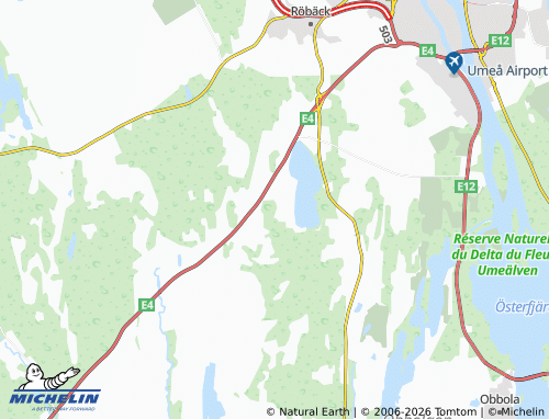 Carte MICHELIN Sjömyran - ViaMichelin