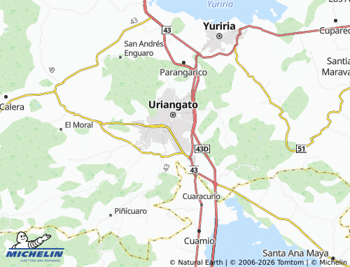 Mappa MICHELIN San Miguel - ViaMichelin