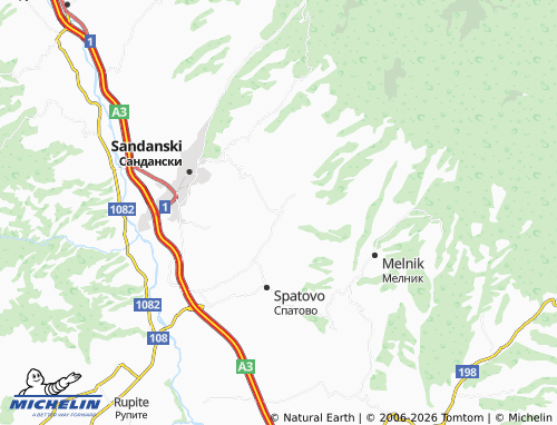 MICHELIN-Landkarte Laskarevo - ViaMichelin