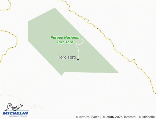 Mapa MICHELIN Toro Toro - ViaMichelin