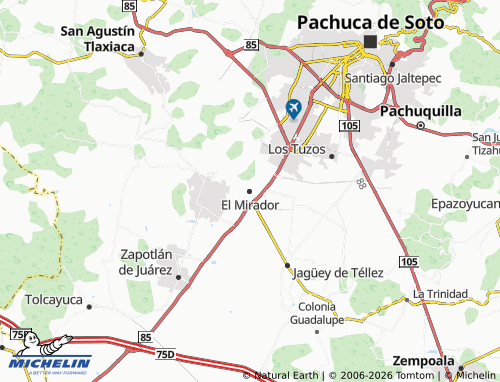 Mapa MICHELIN El Mirador - ViaMichelin
