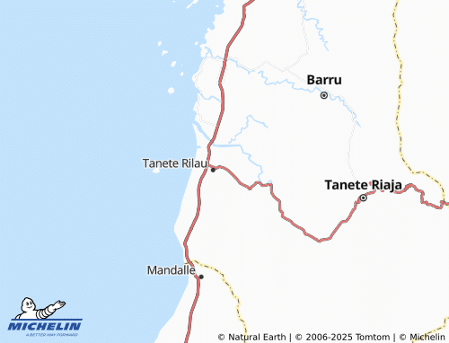 Carte MICHELIN Tellumpanua - ViaMichelin