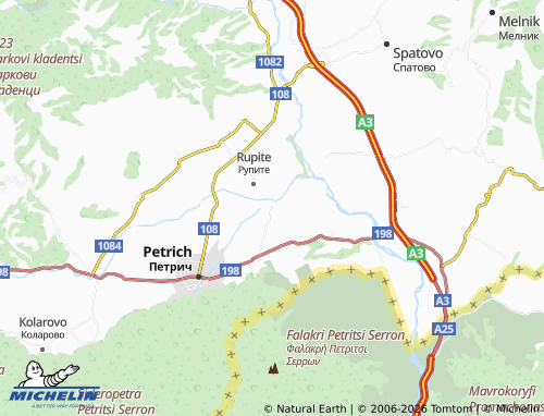 Mapa MICHELIN Mitino - ViaMichelin