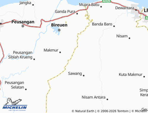 Mappa MICHELIN Lhok Cut - ViaMichelin