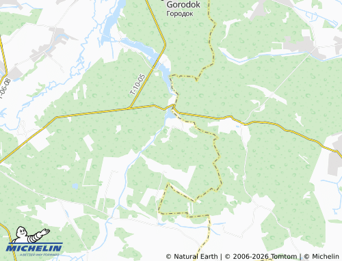 MICHELIN Taboryshche map - ViaMichelin