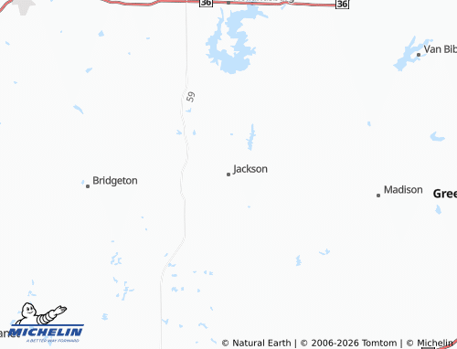Mapa MICHELIN Jackson - ViaMichelin