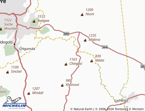 MICHELIN Chioko map - ViaMichelin