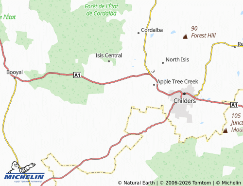 Mappa MICHELIN Eureka - ViaMichelin