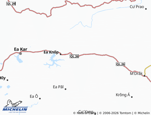 MICHELIN Ea Tíh map - ViaMichelin