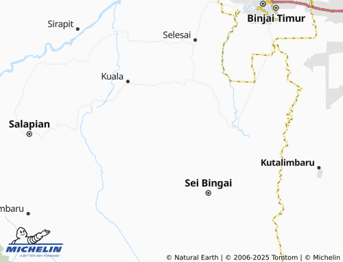 MICHELIN-Landkarte Perkebunan Blangkahan - ViaMichelin