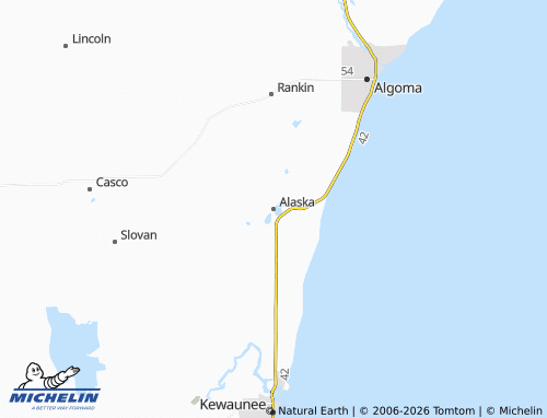Mappa MICHELIN Alaska - ViaMichelin