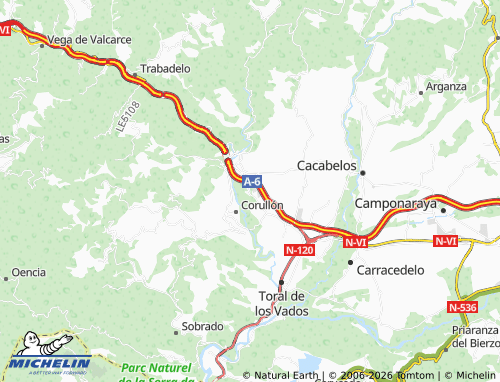 Carte MICHELIN Vilela - ViaMichelin