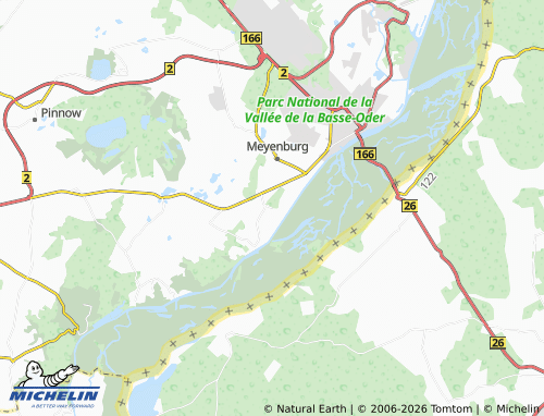 MICHELIN Zützen map - ViaMichelin
