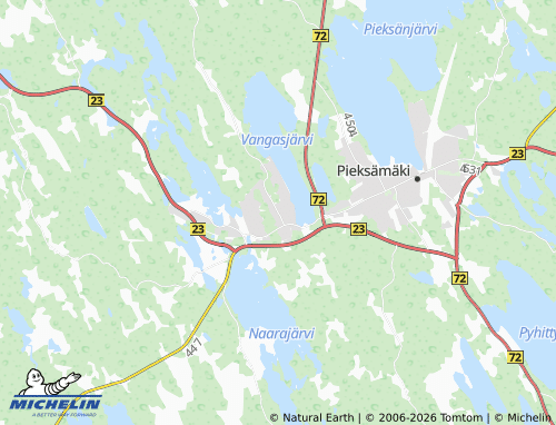 Mappa MICHELIN Maaselkä - ViaMichelin