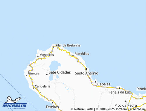 MICHELIN Remédios map - ViaMichelin