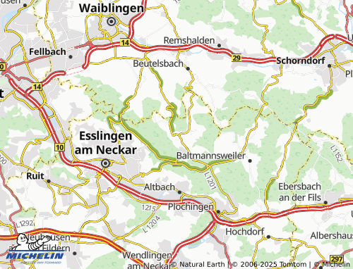Mapa MICHELIN Schanbach - ViaMichelin