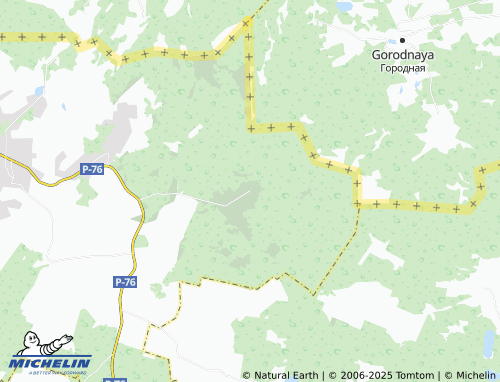 MICHELIN Butove map - ViaMichelin