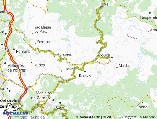 Carte MICHELIN Lavandeira - ViaMichelin