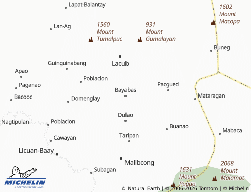 MICHELIN Bayabas map - ViaMichelin