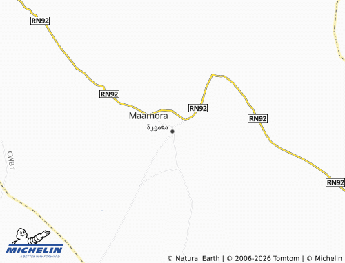 MICHELIN Ma'mourah map - ViaMichelin